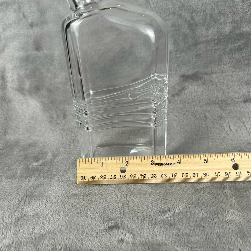 Vintage Ascott Clear‎ Glass Decanter Torben Jorgensen Holmegaard Danish MCM EUC